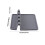 Silicone Spoon Rest Mat Black 1 Piece 2