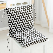 Chair Seat Cushion White Thick Warm Travel and Patio Use