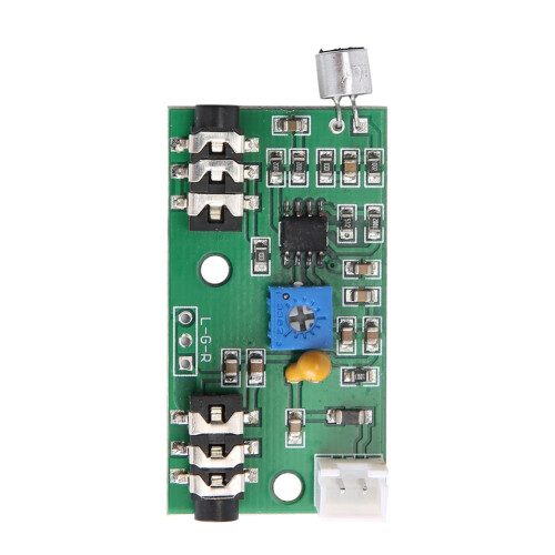 Audio Amplifier Board AC Signal Adjustable DC 2.6-10V 3Pin 1