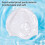 Waterproof Swimming Cap High Elasticity 22x22in 66g 5
