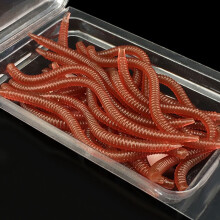 NICEXMAS Soft Fishing Lures Bionic Worms 20 pcs