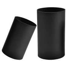 Supvox Utensil Holder Black PP 2 pcs