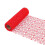 Floral Jacquard Net Mesh Wrapping Paper Roll Red 1