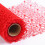 Floral Jacquard Net Mesh Wrapping Paper Roll Red 5