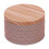 Grey Round Iron Storage Box 3.943.942.36 In 1