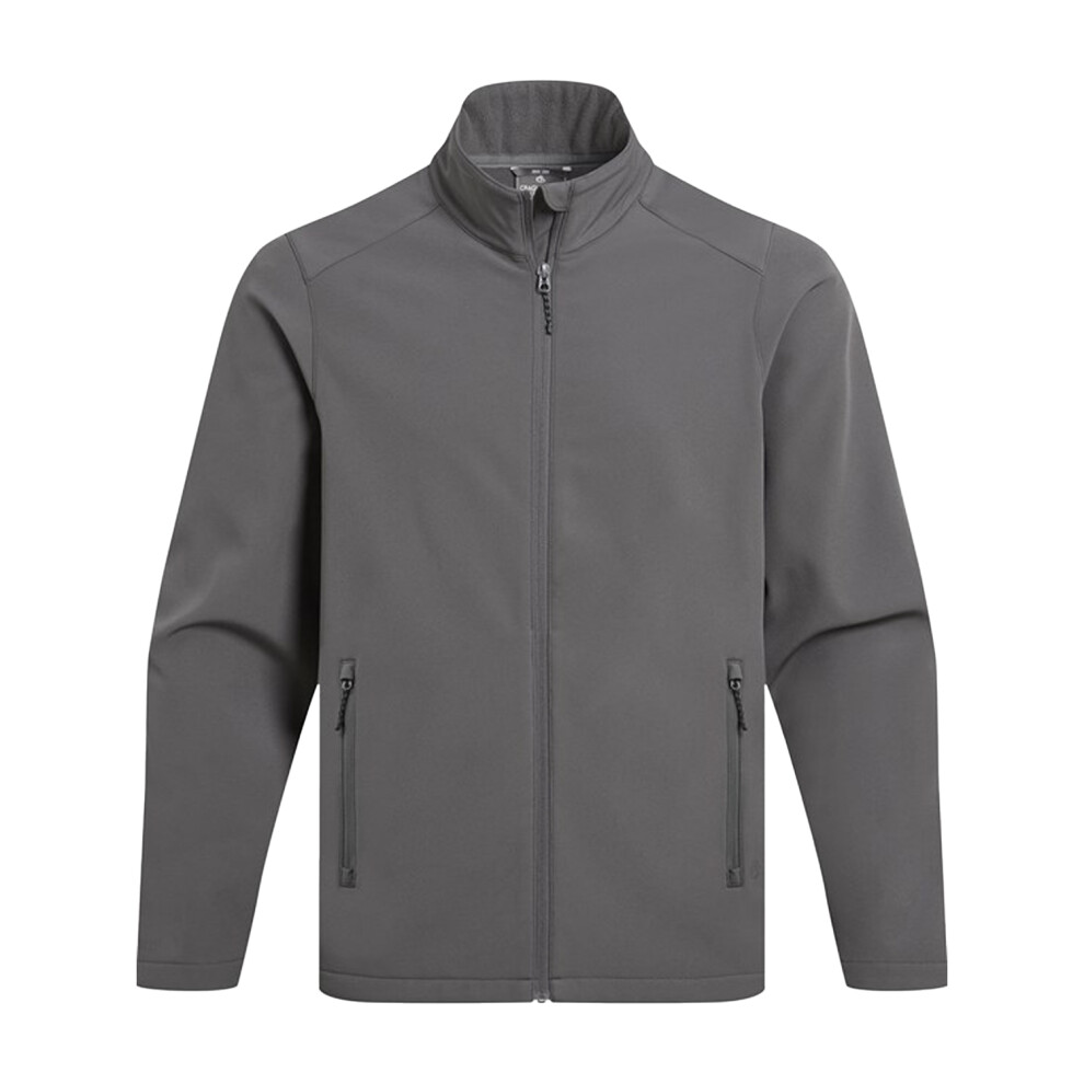 Craghoppers (Xxl, Carbon Grey) Mens Basecamp Ii Softshell Jacket