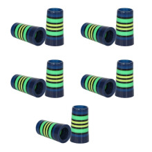 Golf Iron Ferrules Colorful Striped 0.35in 0.37in