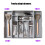 Silverware Drawer Organizer Tray Gray 22" x 16" 3
