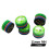 Billiards Cue Tips Rainbow 11mm 5pcs 1