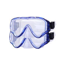 Snorkel Mask HD Panoramic View Anti-Fog Tempered Glass 2PCS
