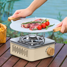 Mini Butane Camping Stove Portable Indoor Outdoor Use 2hr