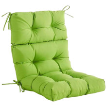 Outdoor High-Back Chair Cushion with Ties Waterproof