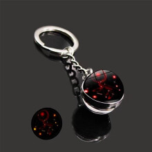 Zodiac Keychain Luminous 1 Piece