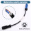 4G0971192A Car Front Camera Adapter Cable Loom 4 Pin for  A6 C7 2012-2017 5