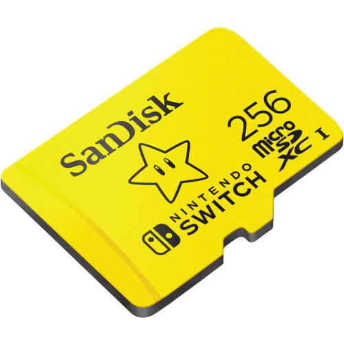 SanDisk SanDisk MicroSD per Nintendo Switch 256GB SDSQXAO-256G-GNCZN 1