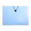 8-Pocket Expandable Waterproof A4 Accordion Folder Blue 2