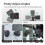 Magnetic Flexible Adhesive Mount for  X4 Air/X5/Ace/Ace Pro 2/1 Camera Quick Release Base Stand 1