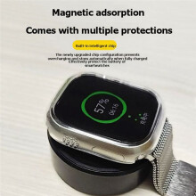 Magnetic Charging Dock Case Easy Use Reliable Charging Cord Power Supply Adapter for DW99 VP19 CD99 White