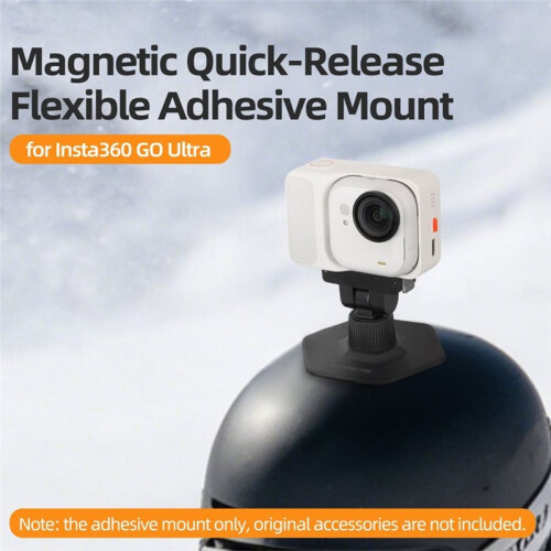 Magnetic Flexible Adhesive Mount for  GO Ultra Camera Quick Release Base Stand 2
