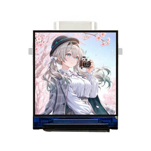Placa de Desenvolvimento AI ESP32-S3 de 0,85 Polegadas 128x128 RGB -Port para XiaoZhi