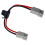 50A Gray Plug Connector with Fuse 10AWG Solar Panel Extension Silicone  for Car Battery Solar Panel Conversion Cable 3