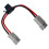 50A Gray Plug Connector with Fuse 10AWG Solar Panel Extension Silicone  for Car Battery Solar Panel Conversion Cable 3