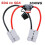 50A Gray Plug Connector with Fuse 10AWG Solar Panel Extension Silicone  for Car Battery Solar Panel Conversion Cable 5