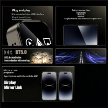 4in1 Wireless CarPlay Adapter Airplay/Mirror Link/Android Auto/Carplay USB Dongle Car Intelligent System AI Box B