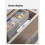 Cabinet Lock Keyless Fingerprint  App Invisible Drawer Lock for Home Office 2