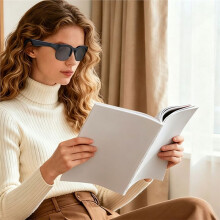Elektroniczne Inteligentne Okulary AI-Translation Zdalne Sterowanie Muzyką Inteligentne dla Mężczyzn i Kobiet