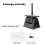 WiFi Solar Wireless Backup Camera Magnetic Base AI Blind Spot Alarms Backup for IOS Android Bus Front Rear View EU Plug 3