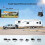 WiFi Solar Wireless Backup Camera Magnetic Base AI Blind Spot Alarms Backup for IOS Android Bus Front Rear View EU Plug 5