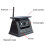 WiFi Solar Wireless Backup Camera Magnetic Base AI Blind Spot Alarms Backup for IOS Android Bus Front Rear View EU Plug 7