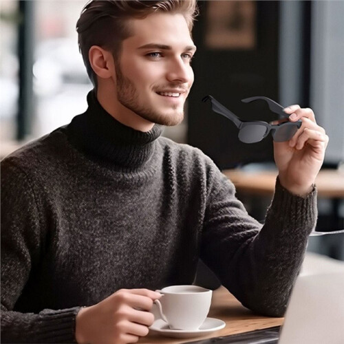 Óculos  Inteligentes com Controle Remoto de Chamada e Música Inteligentes para Homens e Mulheres 2