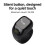 3in1  Ring Counter with OLED Display,Interchangeable Shaft Electronic Tasbih Counter,for Prayer Black 2