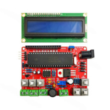 Kapazitätsinduktivitätsmessgerät Frequenztester-Kit - 51 MCU DIY Elektronik-Lötübungstafel für Ingenieure