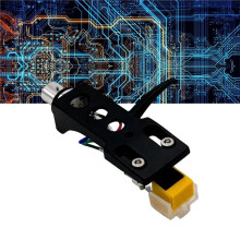 Universal Turntable Headshell+AT3600L Stylus Kit Universal Phono Cartridge Mount for LP Vinyl Record Player B