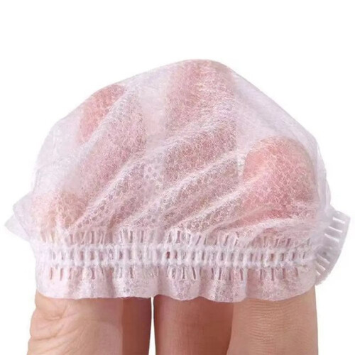 100PCS Bag Disposable Headphone Cover Dirt-Proof Microphone Covers Sweat-Proof Highly Elastic Microphone Protective Cap 2