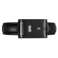 Minimalistisches Quadratisches Holzarmbanduhr Neues Paar Mode Glatte Quadratische Schale Weiches Leder Druckknopf Wasserdichte Armbanduhr