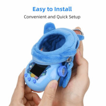 For  Paradise Adjustable Strap Electronic Pet Bag Shockproof Soft-Lining Lanyard Protective Case Anti-Fall