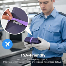 Silicone Case for Prime Power Bank 20K 220W (A110B/A110G) Travel Protective Cover , Case Only (Violet)