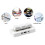 3 Keys Wireless Macro Keypad, RGB Mechanical Programmable  Keyboard USB 2.4G 4