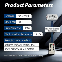 LED Light Control Induction , Electric Vehicle Automatic Headlight Controller, Automatically Lights At Night