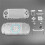 Kit de Capa Protetora Transparente com Botões Kit com Parafusos Carcaça Completa Conjunto Completo para Versão PSP3000 3