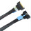 Slimline SAS MCIO SFF-8654 8I 5.0 74P PCIE to MCIO Server Connecting Cable High Speed Cable Server Data Cable 50CM 3