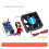 Intelligent Temperature Control Cooling Fan Module with Three-Level Adjustment for Cooling, Input Voltage Range 6-70VDC 6
