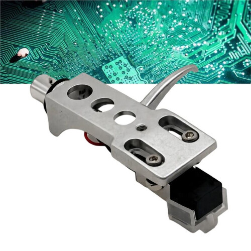 Universal Turntable Headshell+AT3600L Stylus+Brush Kit Universal Phono Cartridge Mount for LP Vinyl Record Player B 2