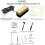 AT3600L Stylus+Turntable Headshell VTA Azimuth Gauge Record Cleaner 12 PCS Set Beginner-Friendly Vinyl Record Player Set 4