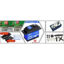 SPT SPT5425LV-W 25KG Waterproof Servo Metal Gear Digital Servo High-Torque Servo Motor for RC Car Robot