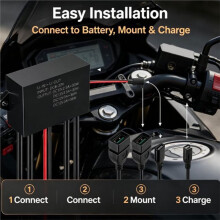 Dual USB and Type-C Power Supply Module 30W 36W PD Converter for Car Automobiles 8V-32V to 12V